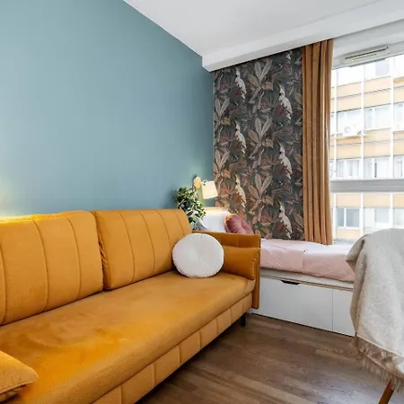 شقة Apricot Mokotow 3 Rooms&parking