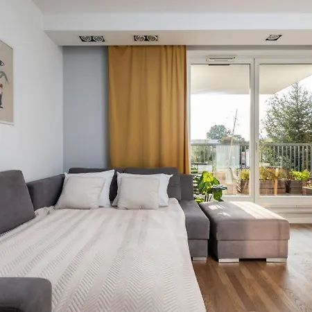 Apricot Mokotow 3 Rooms&parking 华沙